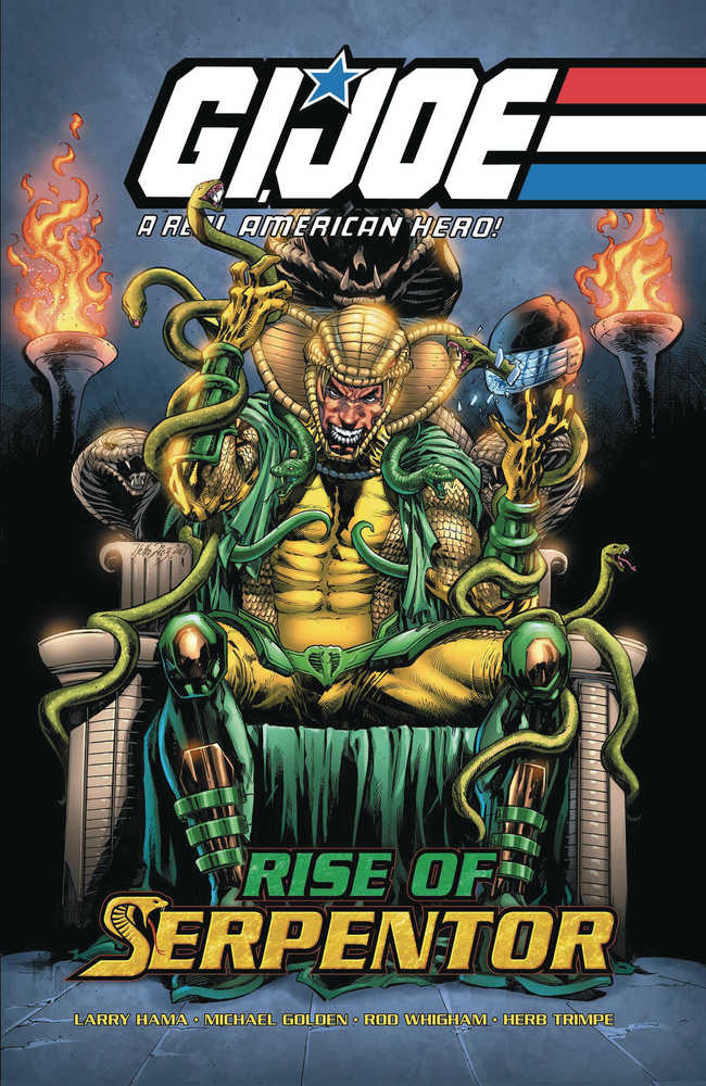 G.I. Joe Real American Hero Hardcover Rise Of Serpentor - The Fourth Place