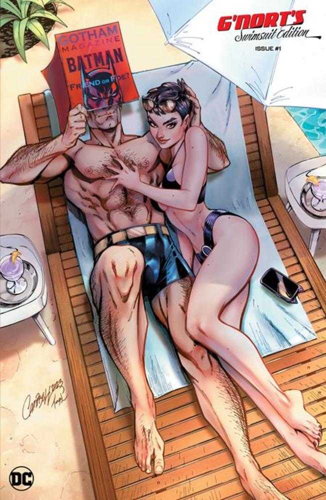 Gnorts Illustrated Swimsuit Edition #1 (One Shot) Cover B J Scott Campbell Card Stock Variant (Mature) - The Fourth Place