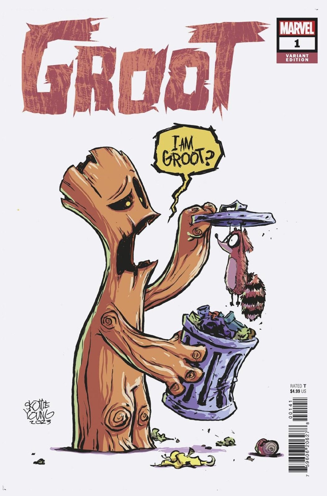 Groot 1 Skottie Young Variant - The Fourth Place Groot 1 Skottie Young Variant - The Fourth Place