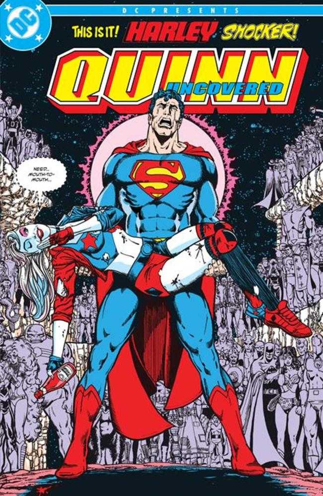 Harley Quinn Uncovered #1 (One Shot) Cover D 1 in 50 George Perez & Ryan Sook Foil Variant - The Fourth Place