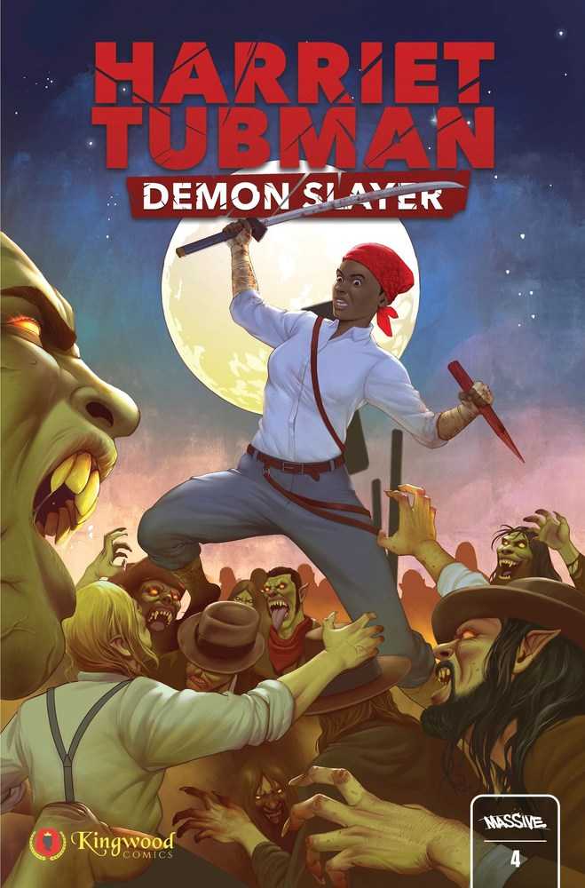 Harriet Tubman Demon Slayer #4 Cover C Barna Color (Mature) - The Fourth Place