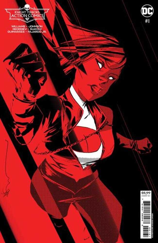 Knight Terrors Action Comics #1 (Of 2) Cover D Dustin Nguyen Midnight Card Stock Variant - The Fourth Place