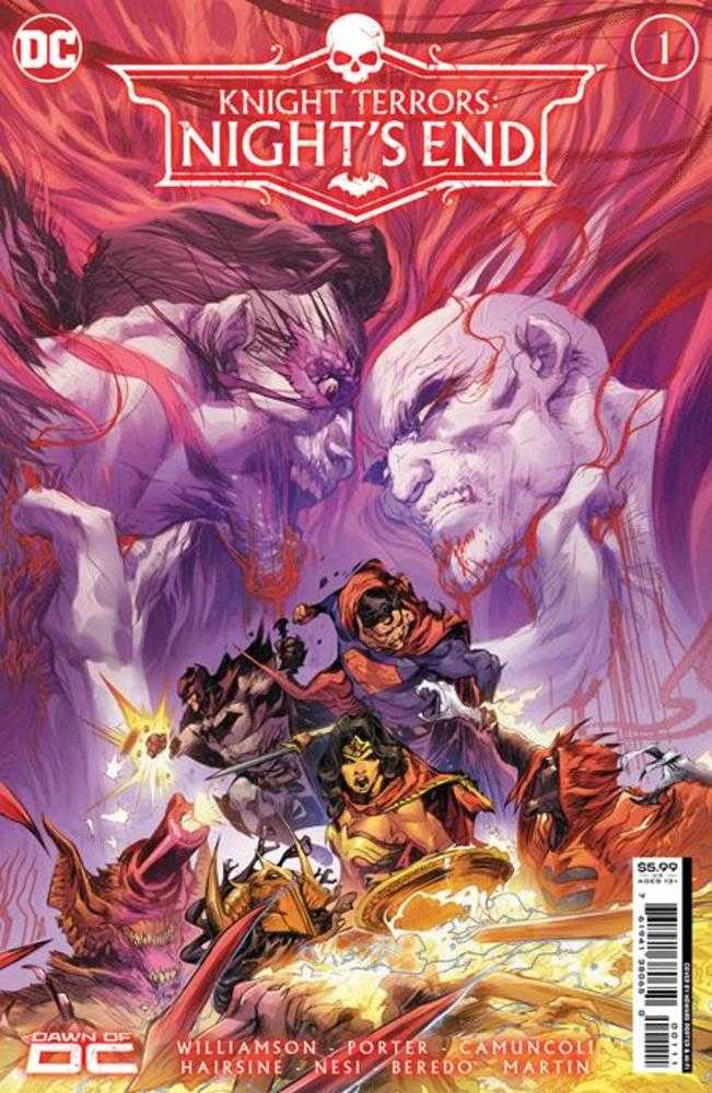 Knight Terrors Nights End #1 (One Shot) Cover A Howard Porter - The Fourth Place