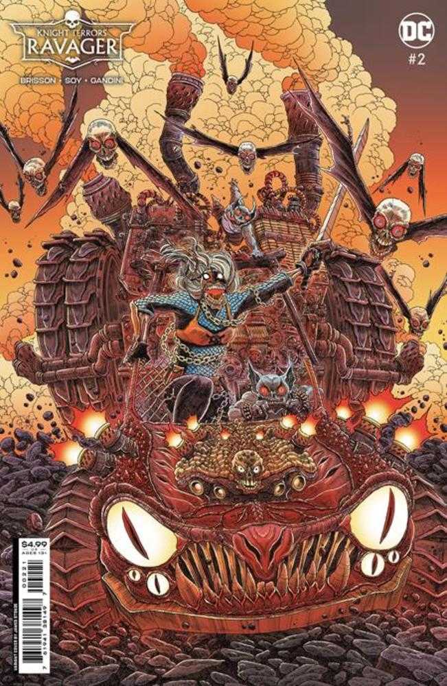 Knight Terrors Ravager #2 (Of 2) Cover B James Stokoe Card Stock Variant - The Fourth Place
