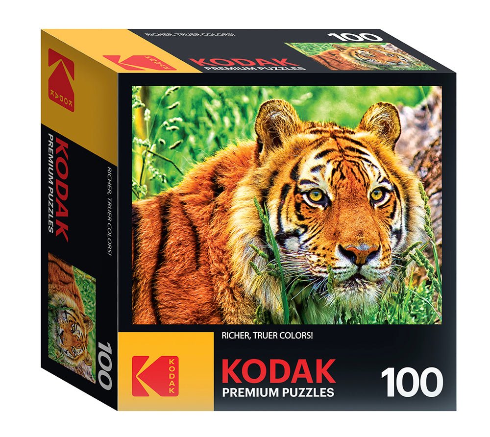 Kodak Premium Puzzle: Bengal Tiger (100 piece) - The Fourth Place