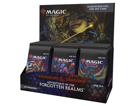 Magic the Gathering CCG: Adventures in the Forgotten Realms Set Booster - The Fourth Place