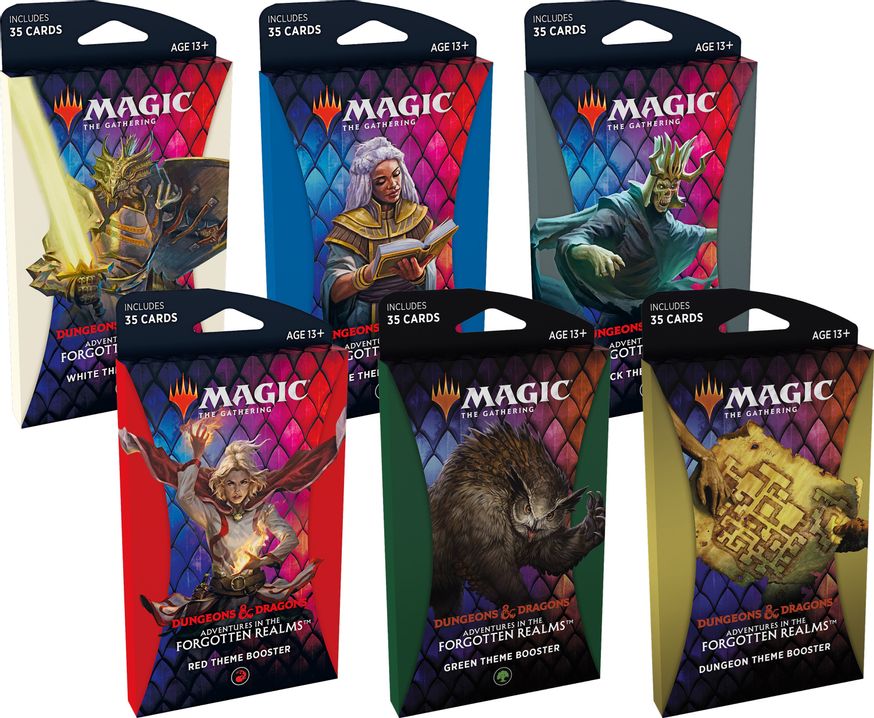 Magic the Gathering CCG Adventures in the Forgotten Realms Theme Booster (1 of 6) - The Fourth Magic the Gathering CCG Adventures in the Forgotten Realms Theme Booster (1 of 6) - The Fourth