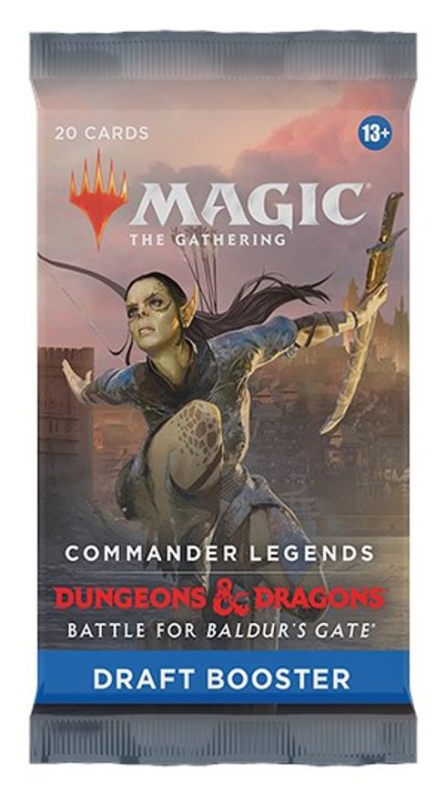 Magic the Gathering CCG: Commander Legends - Battle for Baldur's Gate Draft Booster - The Fourth Place Magic the Gathering CCG: Commander Legends - Battle for Baldur's Gate Draft Booster - The Fourth Place