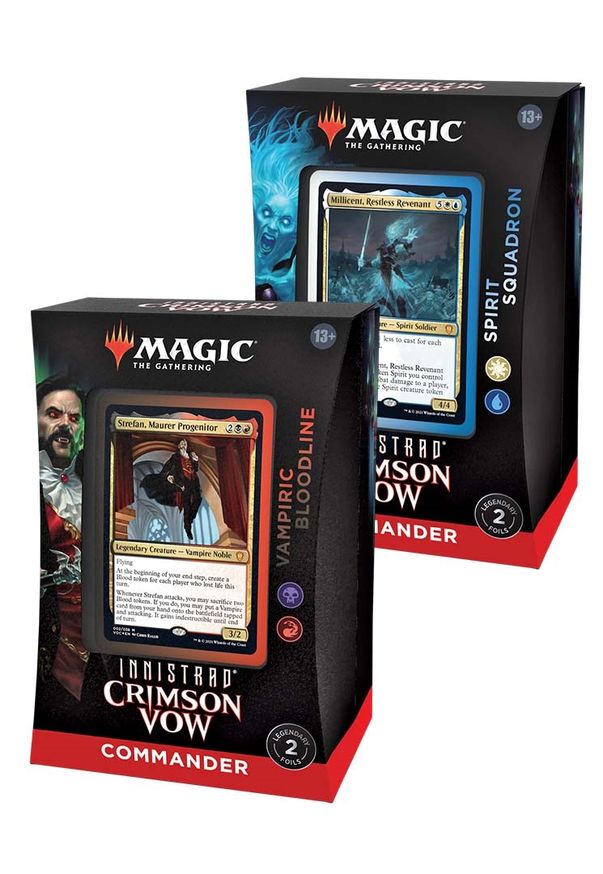 Magic the Gathering CCG: Innistrad Crimson Vow Commander Deck (1 of 2) - The Fourth Place Magic the Gathering CCG: Innistrad Crimson Vow Commander Deck (1 of 2) - The Fourth Place