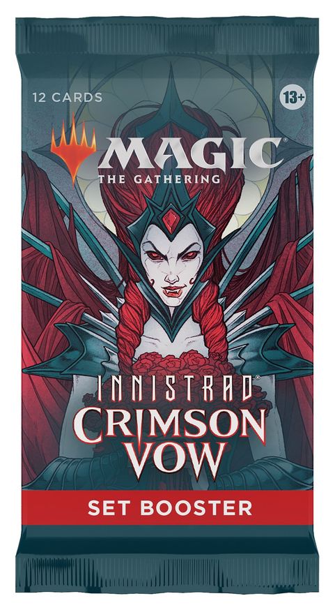Innistrad: Crimson Vow Set Booster Pack - Magic: The Gathering Innistrad: Crimson Vow Set Booster Pack - Magic: The Gathering