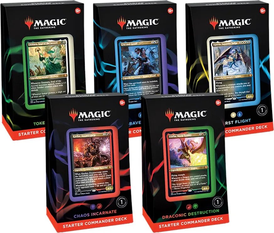 Magic: The Gathering Starter Commander Deck – Chaos Incarnate (Black-Red)