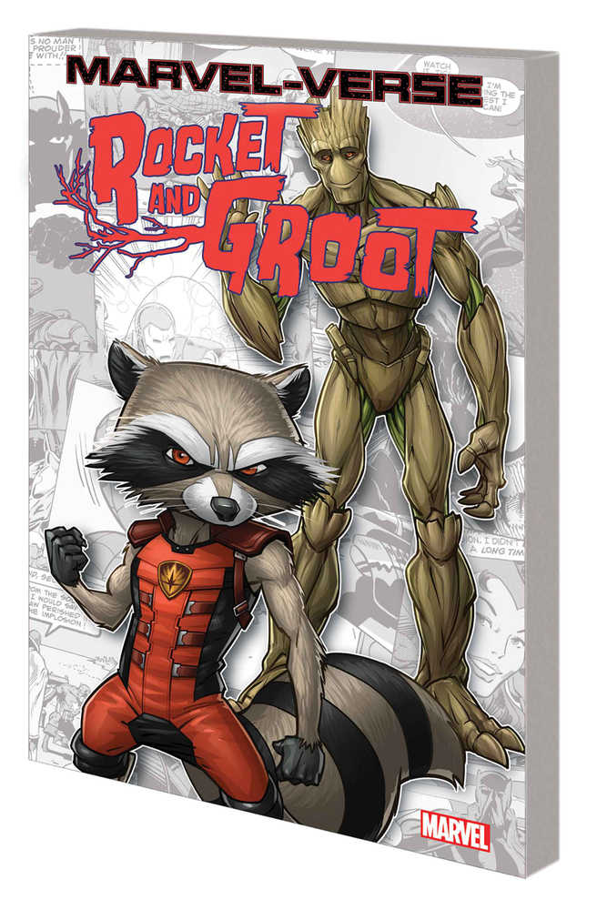 Marvel Guardians of the Galaxy Vol. 3 Duo Team Groot and Rocket T-Shirt