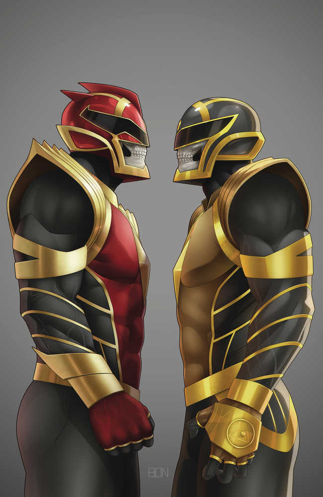 Mighty Morphin Power Rangers #100 Bse Variant Bernardo - The Fourth Place