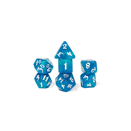 Mighty Nein Dice Set: Beauregard Lionett (Cobalt Blue) - The Fourth Place