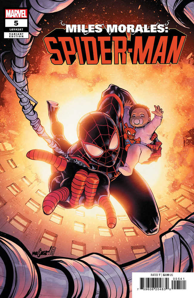 Miles Morales Spider-Man #5 David Marquez Variant - The Fourth Place