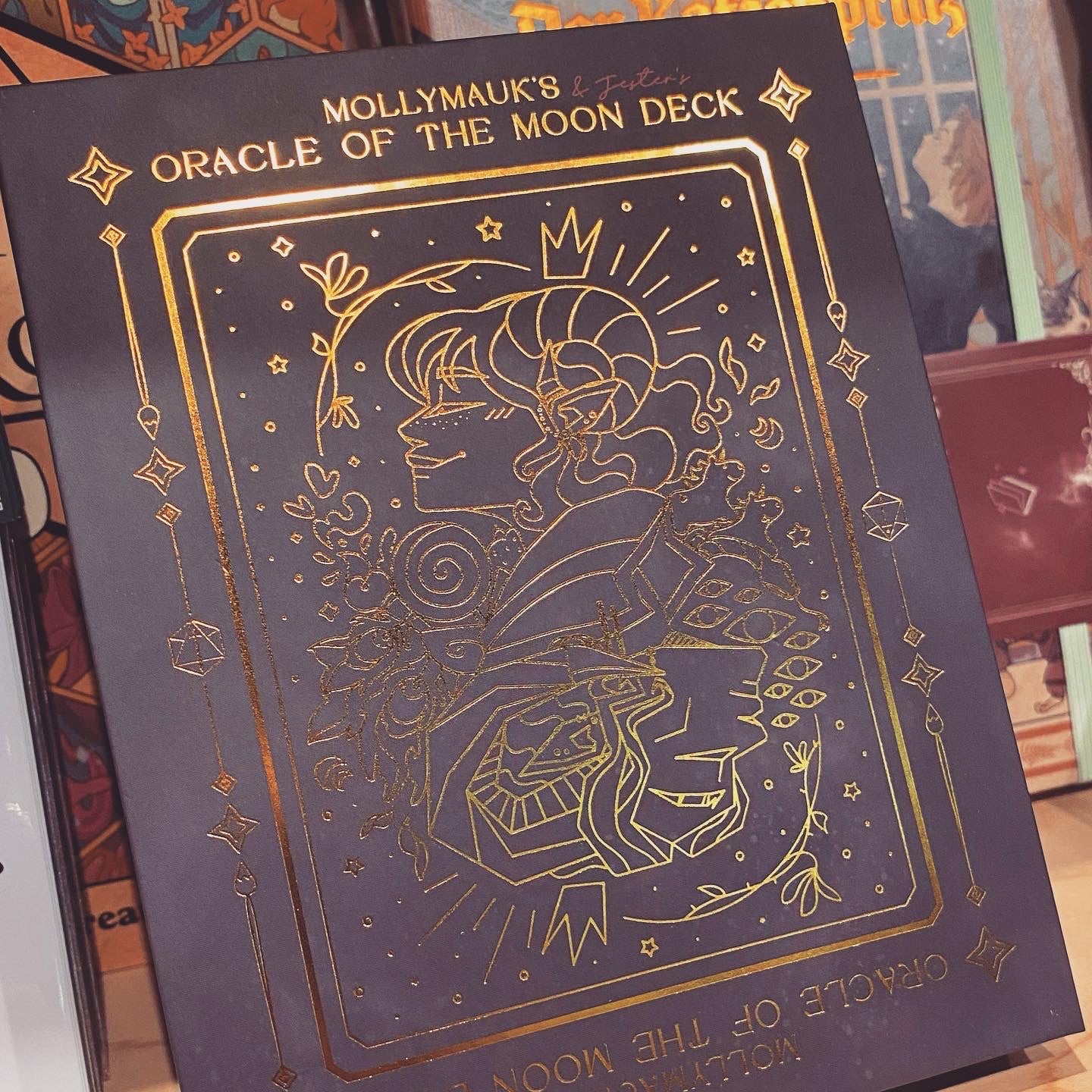 Mollymauk Tealeaf (and Jester Lavorre) Oracle of the Moon Deck - The Fourth Place