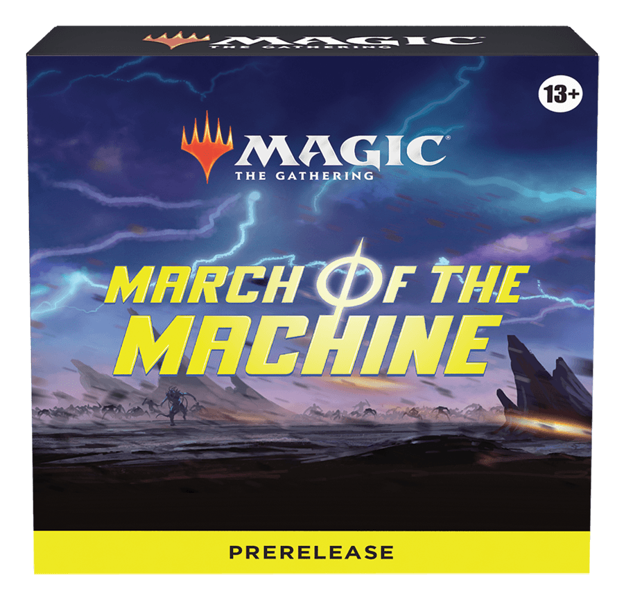 MTG: March of the Machine - Prerelease box (MOM) - The Fourth Place MTG: March of the Machine - Prerelease box (MOM) - The Fourth Place