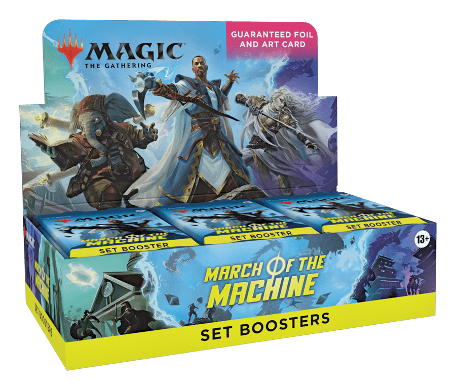 MTG: March of the Machine - Set Booster Box (MOM) - The Fourth Place MTG: March of the Machine - Set Booster Box (MOM) - The Fourth Place