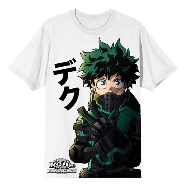 My Hero Academia Deku Oversized Print Unisex Tee - The Fourth Place