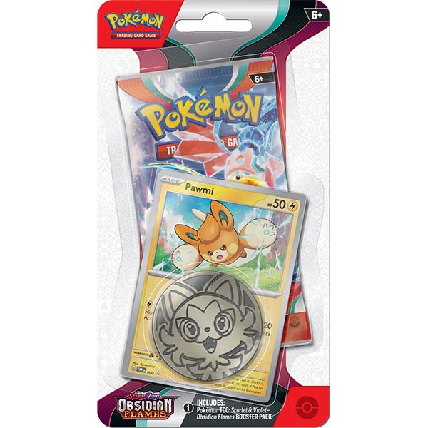 Pokmon Obsidian Flames (SV03) - Blister Pack (1 of 2: Pawmi or Wooper) - The Fourth Place Pokmon Obsidian Flames (SV03) - Blister Pack (1 of 2: Pawmi or Wooper) - The Fourth Place