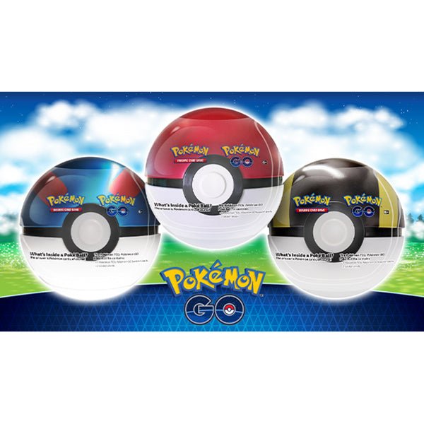 Lot of sale 8 Pokémon Go 2022 Poké Ball Tin Displays