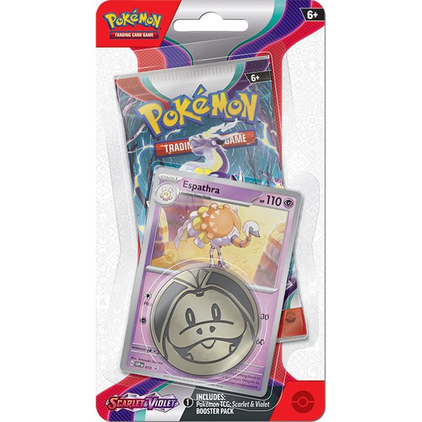 Pokmon TCG: Scarlet & Violet 01 - Blister Pack (Spidops or Espathra) - The Fourth Place Pokmon TCG: Scarlet & Violet 01 - Blister Pack (Spidops or Espathra) - The Fourth Place