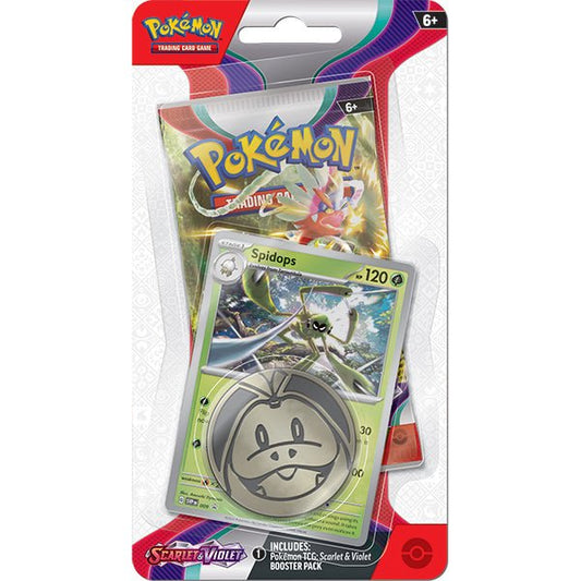 Pokémon TCG: Scarlet & Violet 01 - Blister Pack (Spidops or Espathra) - The Fourth Place