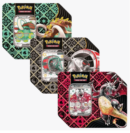 Pokemon TCG: Scarlet & Violet 4.5 Paldean Fates- Tin case (one of 3) - The Fourth Place Pokemon TCG: Scarlet & Violet 4.5 Paldean Fates- Tin case (one of 3) - The Fourth Place