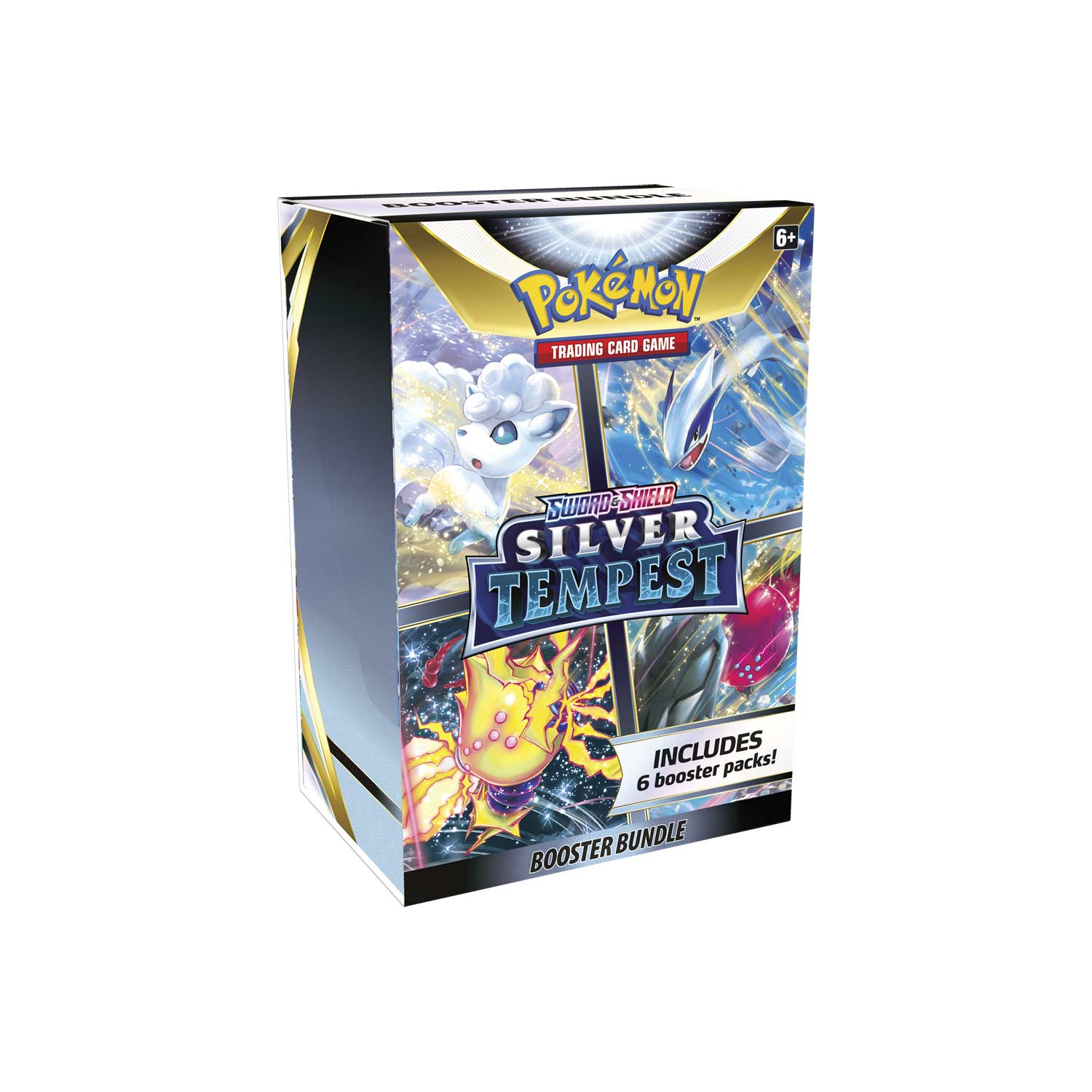 Pokemon TCG: Sword & Shield - Silver Tempest Booster Bundle (6 packs)