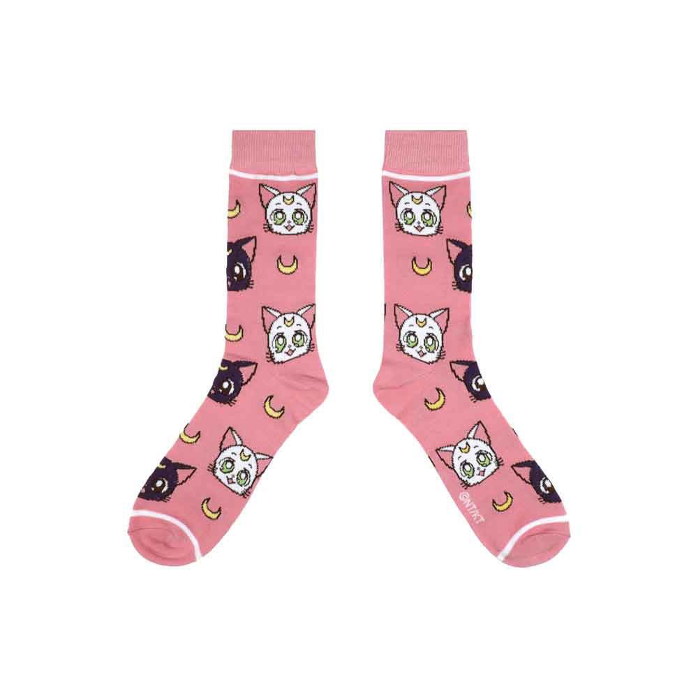 Sailor Moon Crystal: Luna & Artemis Crew Socks - The Fourth Place