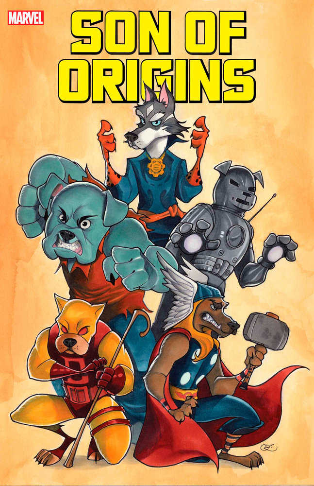Son Of Origins Of Marvel Comics: Marvel Tales 1 Chrissie Zullo Dog Variant - The Fourth Place