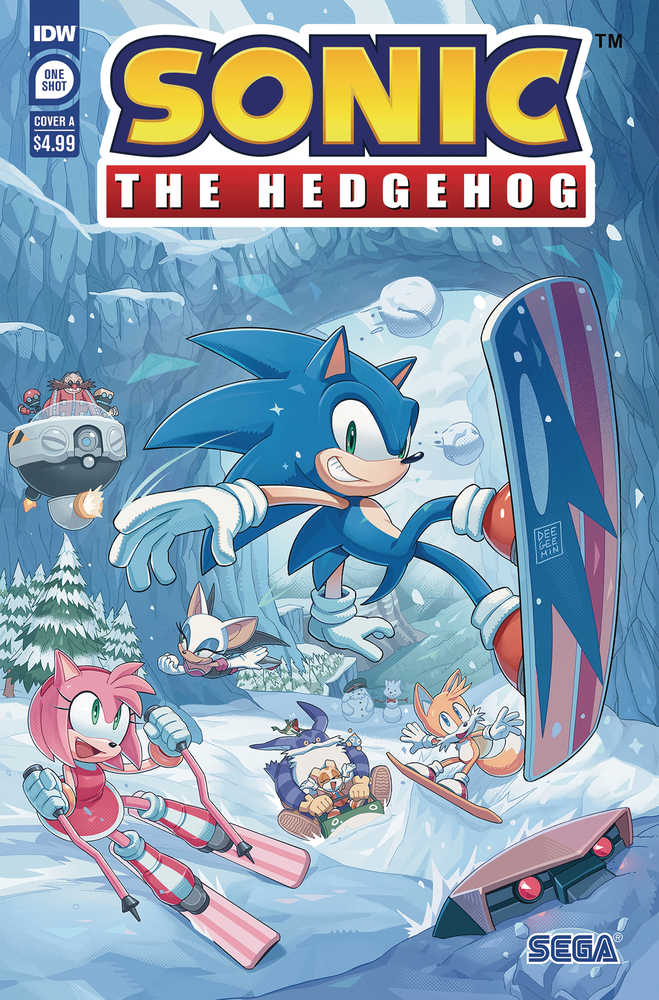 Sonic The Hedgehog Winter Jam One Shot #1 Cover A Kim - The Fourth Place