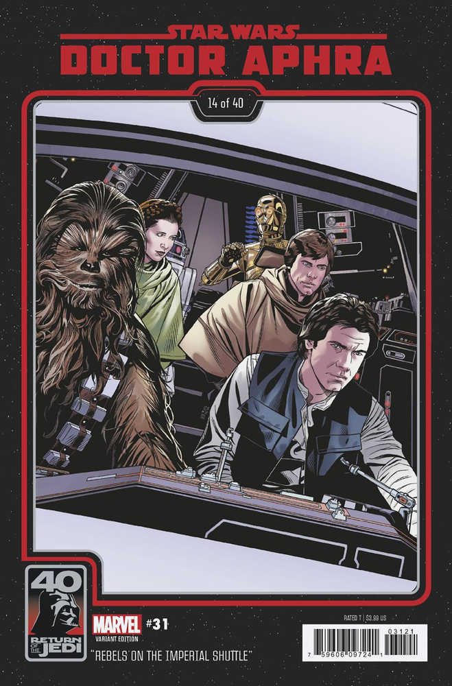 Star Wars Doctor Aphra #31 Return Jedi 40th Anniv Variant - The Fourth Place