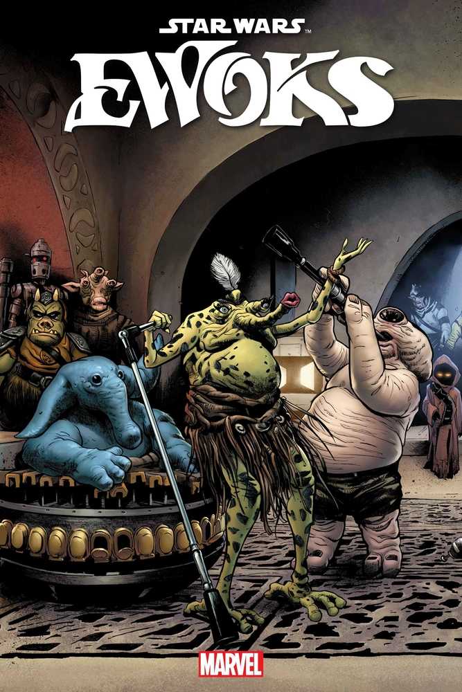 Star Wars Return Of The Jedi Ewoks #1 Garbett Connecting Variant - The Fourth Place