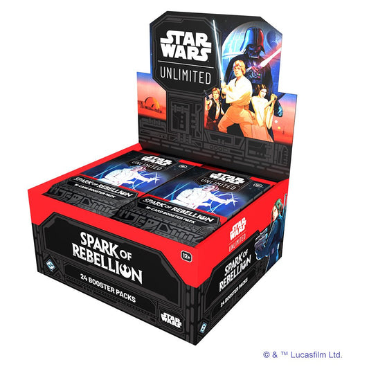 Star Wars: Unlimited - Spark of Rebellion - Booster Box - The Fourth Place