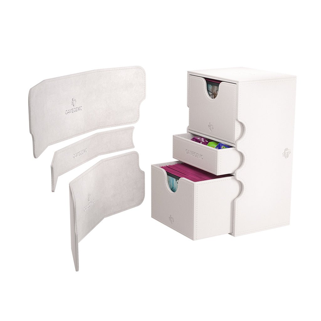 Stronghold Deck Box 200plus XL White - The Fourth Place