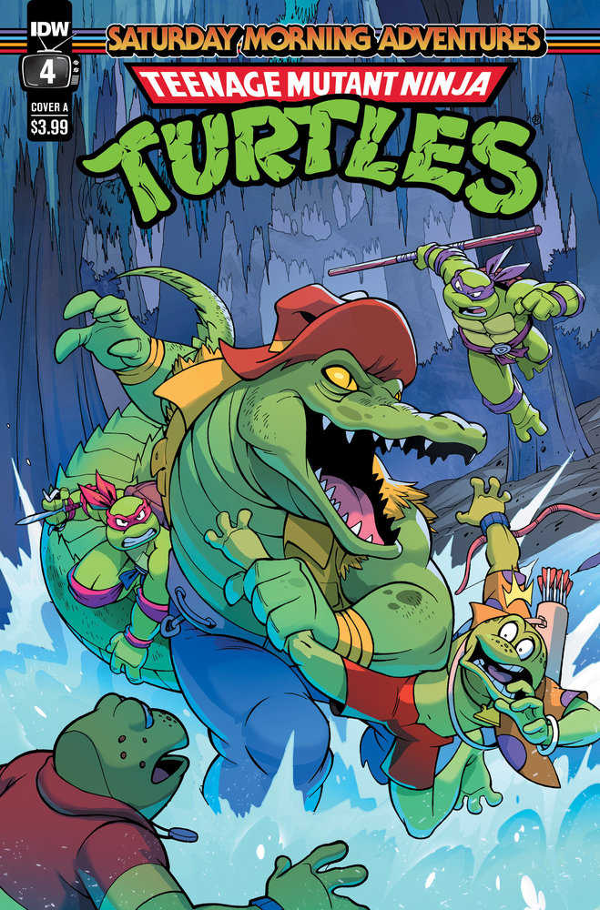 Teenage Mutant Ninja Turtles: Saturday Morning Adventures (2023-) #4 Cover A (Lawrence) - The Fourth Place