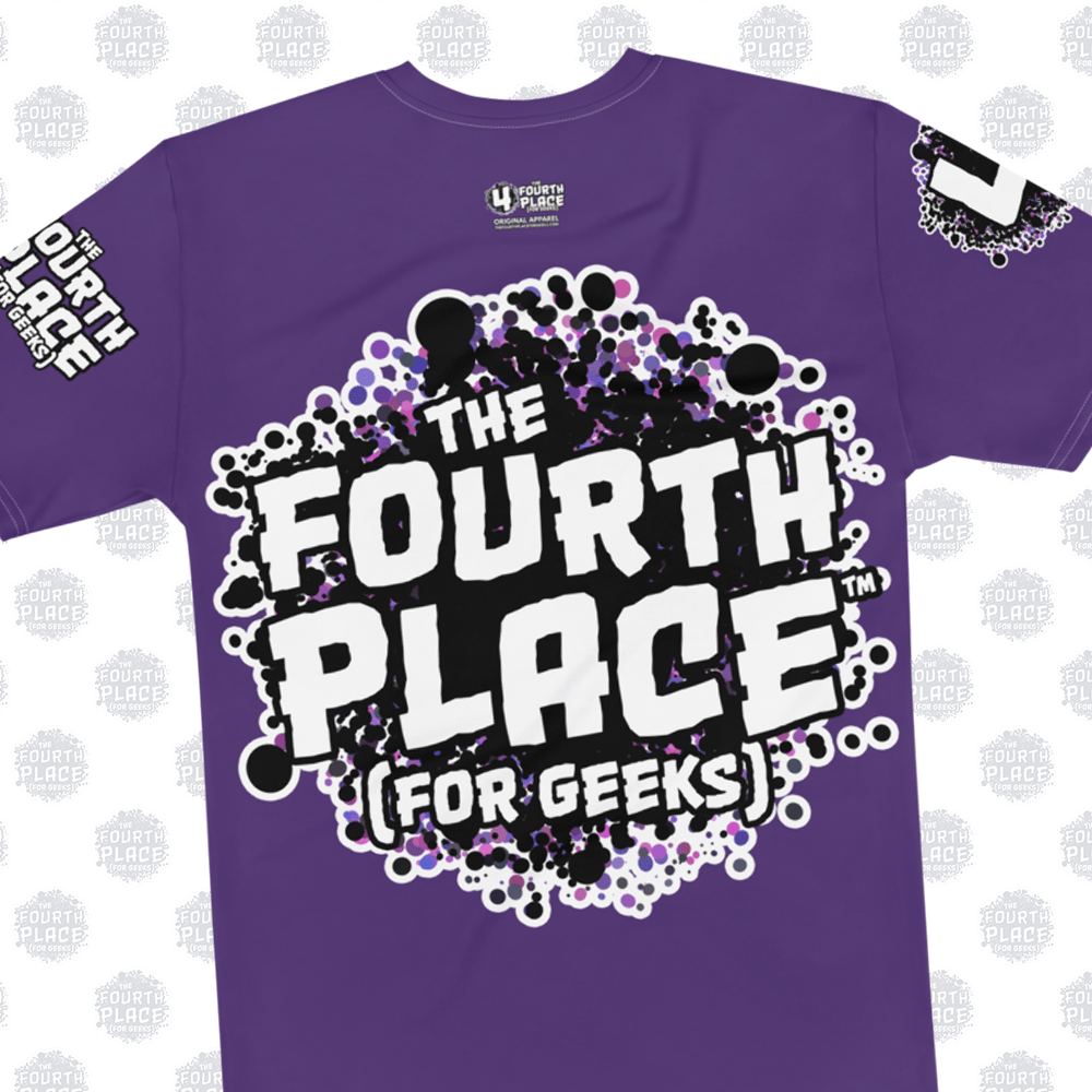 The Fourth Place T-Shirt (Purple All-over Print) - The Fourth Place