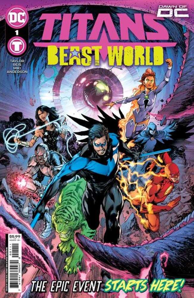 Titans Beast World #1 (Of 6) Cover A Ivan Reis & Danny Miki - The Fourth Place
