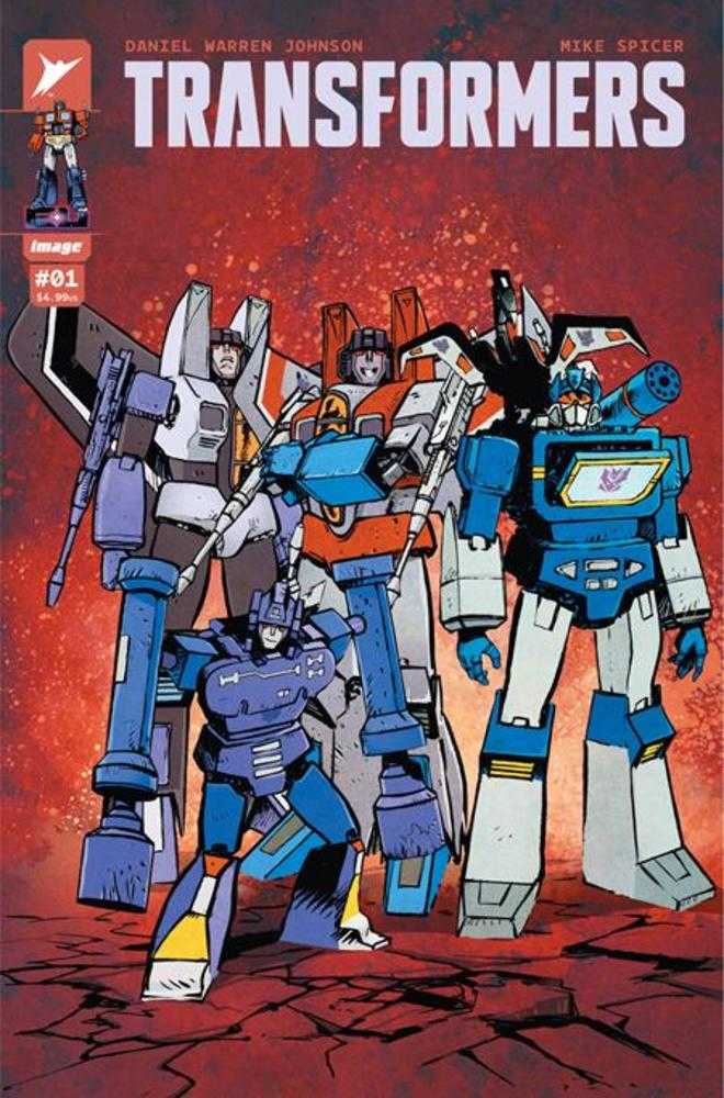 Transformers #1 Cover C Johnson & Spicer - The Fourth Place