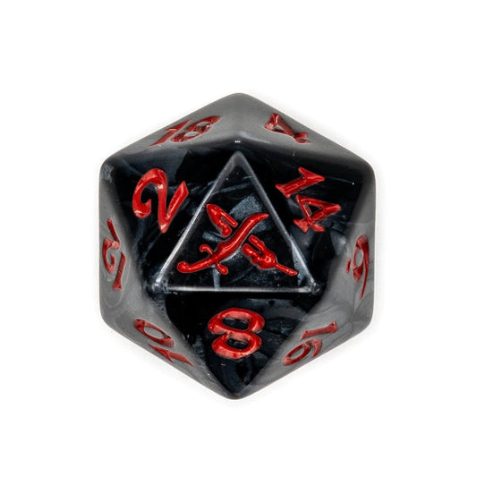 Vox Machina Dice Set: Vax'ildan (Black/Red) - The Fourth Place