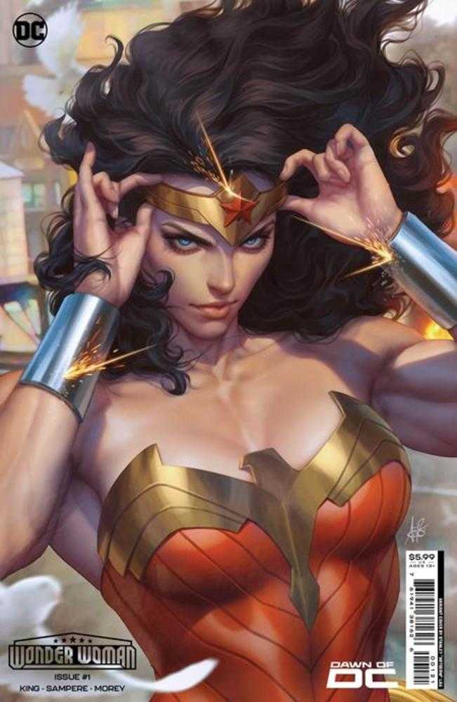 Wonder Woman #1 Cover B Stanley Artgerm Lau Card Stock Variant - The Fourth Place