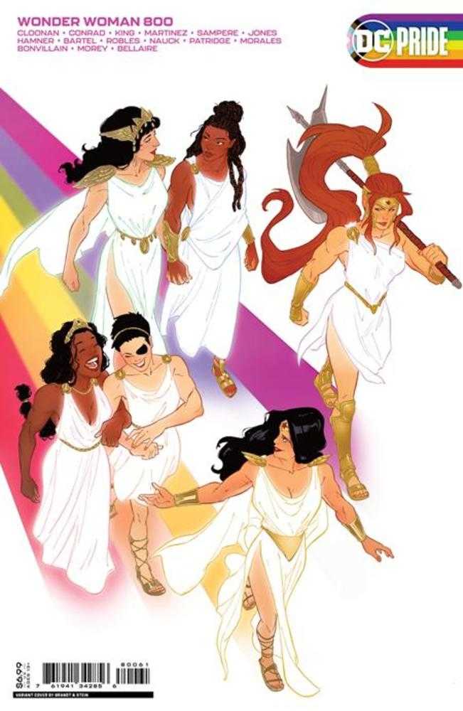 Wonder Woman #800 Cover F Brandt & Stein DC Pride Card Stock Variant - The Fourth Place