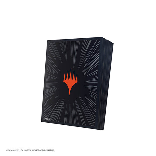 Comic Burst Black - Marvel Super Heroes - Premium Double Sleeving Pack (105 ct) -  Magic: the Gathering