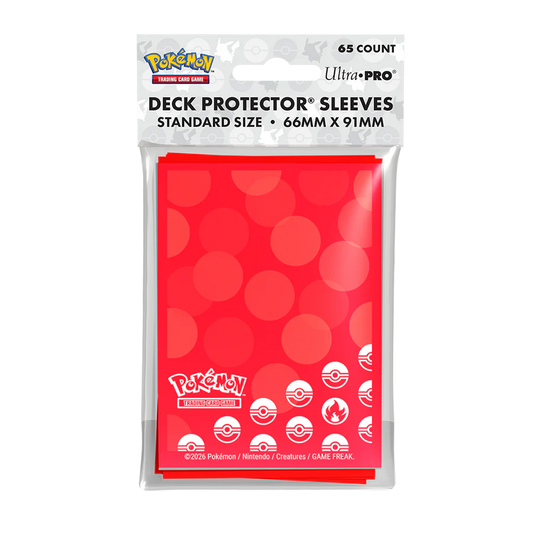 Deck Protectors - Pokemon - Energy: Fire (65ct)