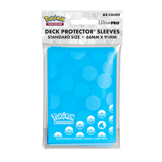 Deck Protectors - Pokemon - Energy: Water (65ct)