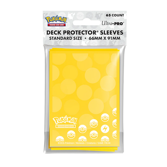 Deck Protectors - Pokemon - Energy: Lightning (65ct)