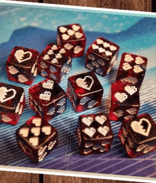 1UP Dice 12d6 Dice Pack - The Fourth Place