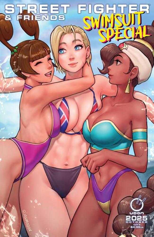 2025 Street Fighter & Friends Swimsuit Special 1 (One Shot) Cover B Quasimodox Variant - The Fourth Place