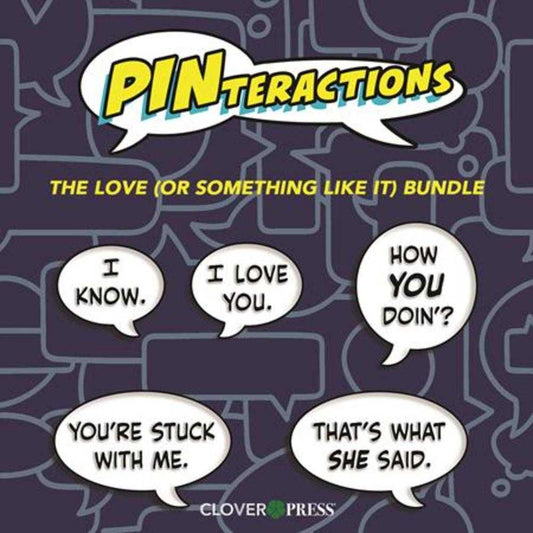 Pinteractions The Love Or Something Like It Enamel Pin (Set Of 5)